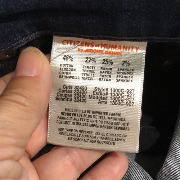 CITIZENS OF HUMANITY / C of H ‘Avedon’ Low Rise Skinny Jeans - Picture 5 of 12